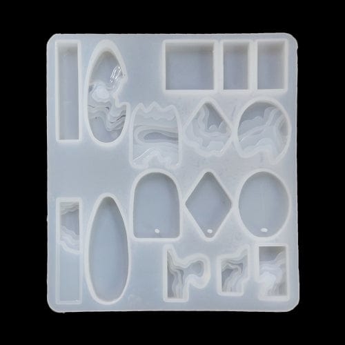 Ocean Theme Pendant Jewellery Mould (6.5" X 6")