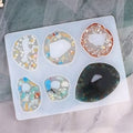 6 Cavity Agate Pendant & Rakhi Mould