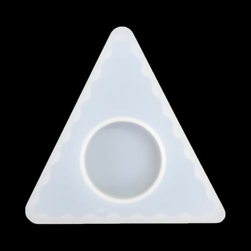 Triangle Shape Tea Light Candle Holder Mould