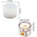 Round Tea Light Candle Holder Mould