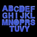 16.5 Cm Monogram Abcd Alphabet 22 Pcs Set Mould (20MM DEEP)