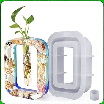 Rectangle Resin Planter Mould