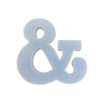 5.5" Monogram Abcd Alphabet Mould