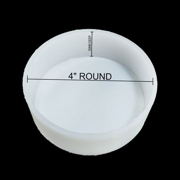 4" Round 50Mm Deep Mould