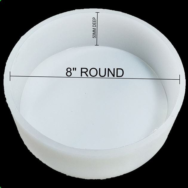 8" Round 50  Mm Deep Casting Mould
