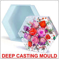 8" 50  Mm Deep Casting Hexagon Mould