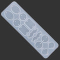 12 Cavity Rakhi & Bracelet Jewellery Mould (Moustache)