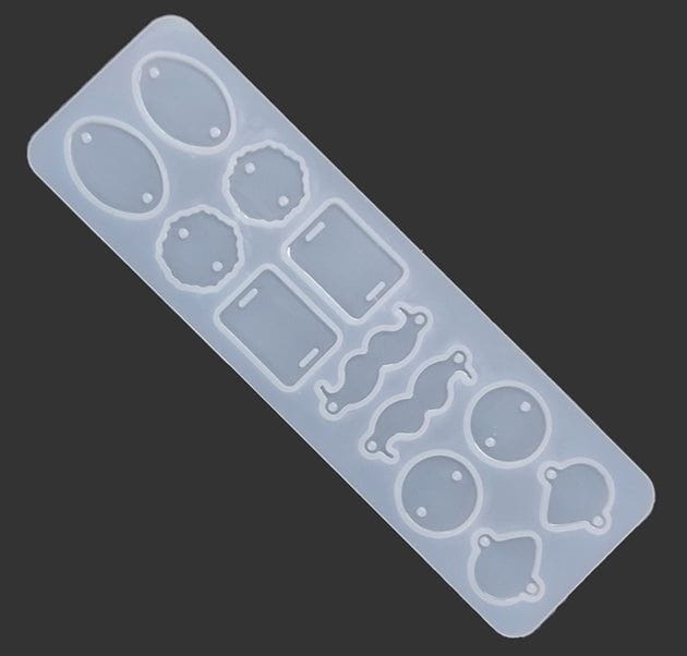 12 Cavity Rakhi & Bracelet Jewellery Mould (Moustache)