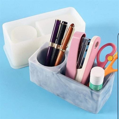 Double Storage Pen Stand Mould