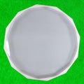14" Round Diamond Cut Tray Mould (17Mm Deep)