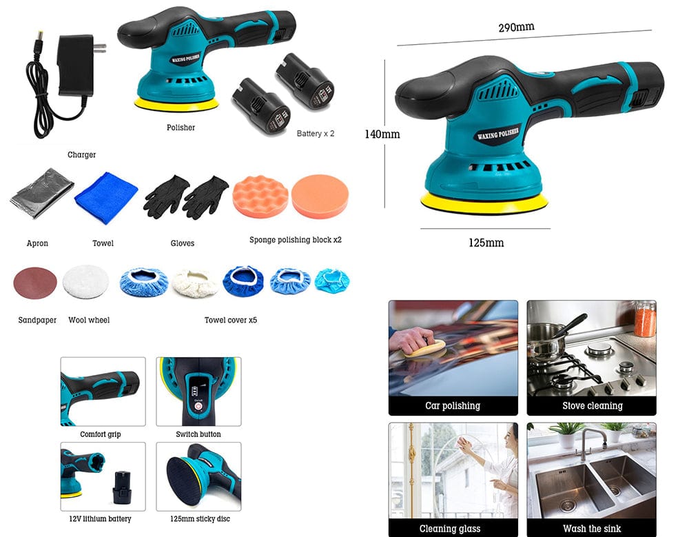 Cordless Sander Polisher