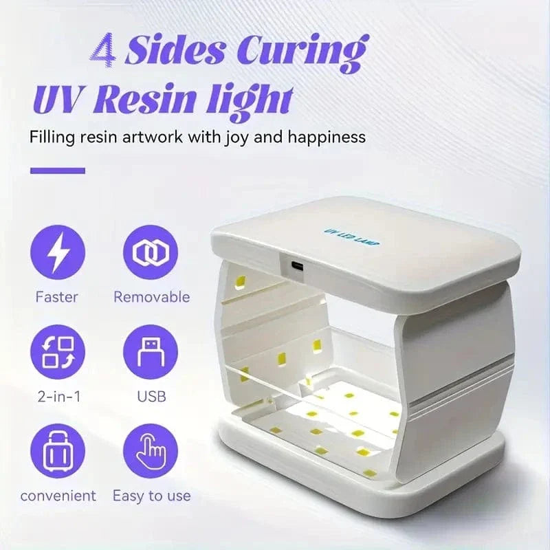 4 Way Light LED UV Resin Curing Lamp