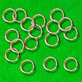 Small Gold Cutting Ring 6mm