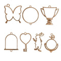 Bezels Set Of 7 Pcs Rose Gold