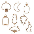 Bezels Set Of 8 Pcs Rose Gold