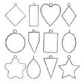 Bezels Set Of 12 Pcs Silver