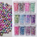 Shaded Round Beads Without Hole