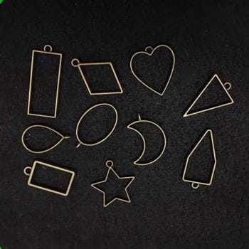 10 In 1 Antique Bezels