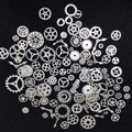 Bright Silver Metal Charms Wheel (100Gms)