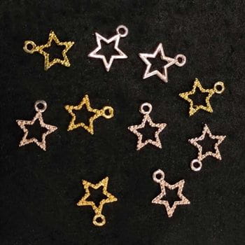 10 In 1 Star Mix Colour Bezels