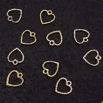 10 In 1 Heart Mix Colour Bezels