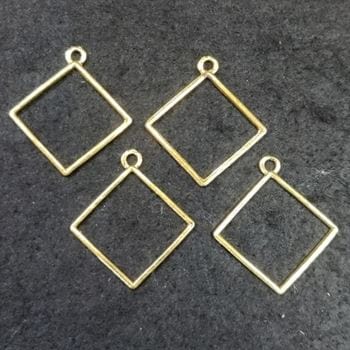 Square Gold 4 In 1 Bezels