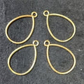Drop Shape Gold 4 In 1 Bezels