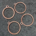 Round Dotted R.Gold 4 In 1 Bezels