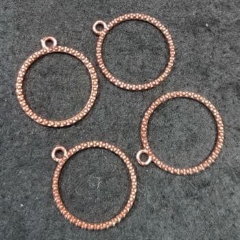 Round Dotted R.Gold 4 In 1 Bezels