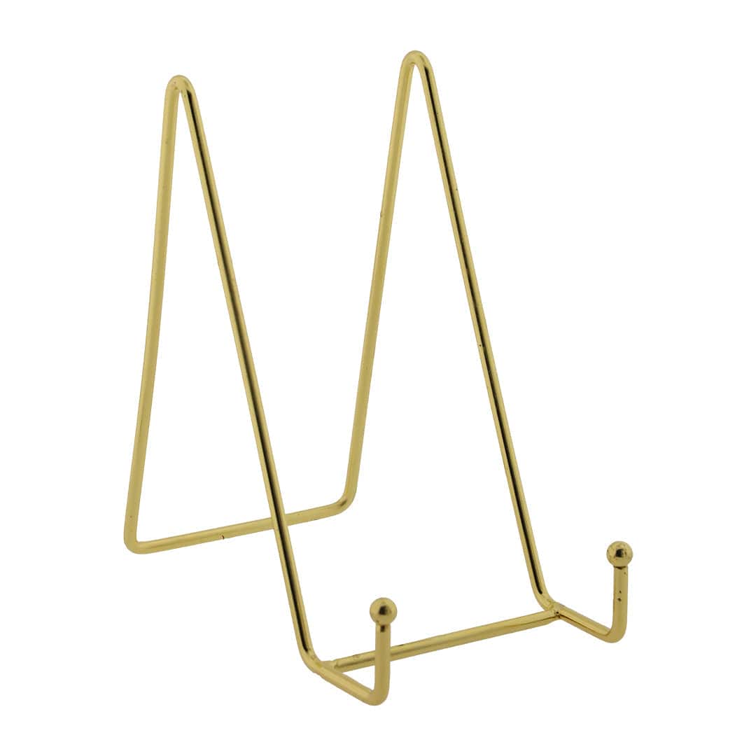 6" Gold Metal Stand