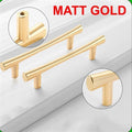 Gold 6" Cantre Thin Metal Handle