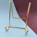 N Shape Gold Electro Plated
