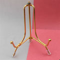 Folding Electro Plated Metal Stand