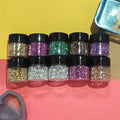 Glass Chips Metallic