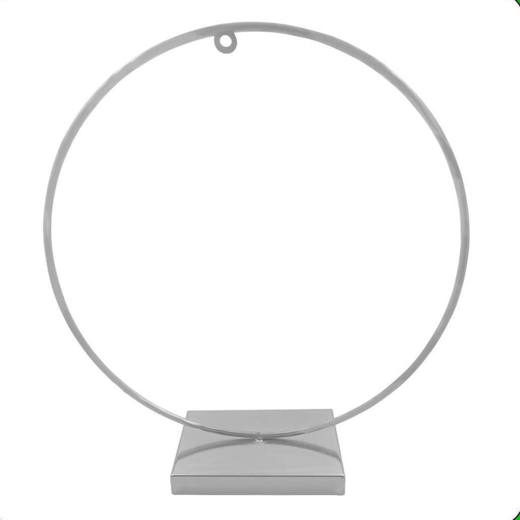 Round Frame Hanger Metal Stand