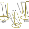 Twisted Line Display Metal Stand