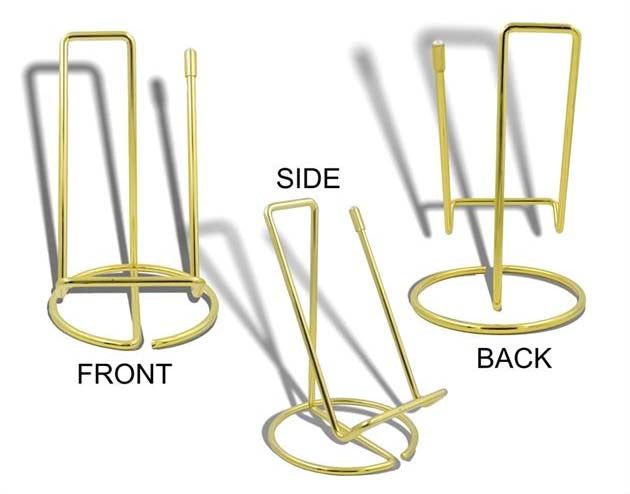 Twisted Line Display Metal Stand