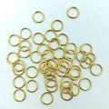 12Mm Gold Cutting Ring(For Keychain) 50Pcs/Pkt