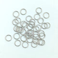 8MM Small Silver Cutting Ring 100Pcs/Pkt