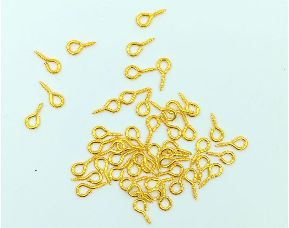 Big Gold Hook 50Pcs/Pkt