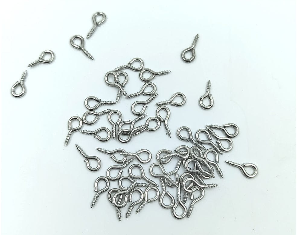 Big Silver Hook 50Pcs/Pkt
