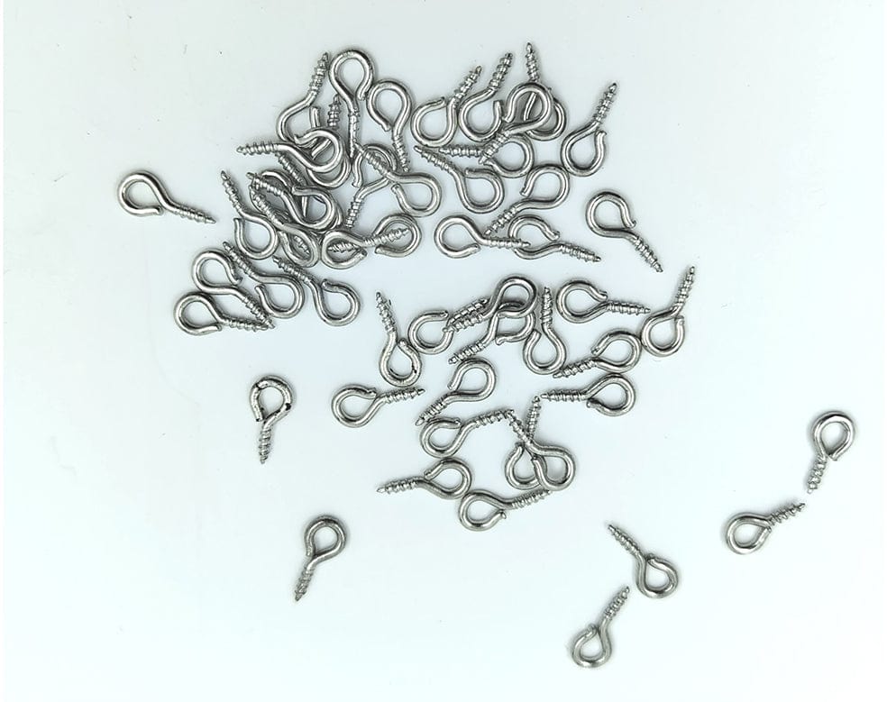 Small Silver Hook 100Pcs/Pkt
