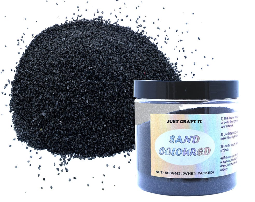 Black Coloured Sand (500GMS)