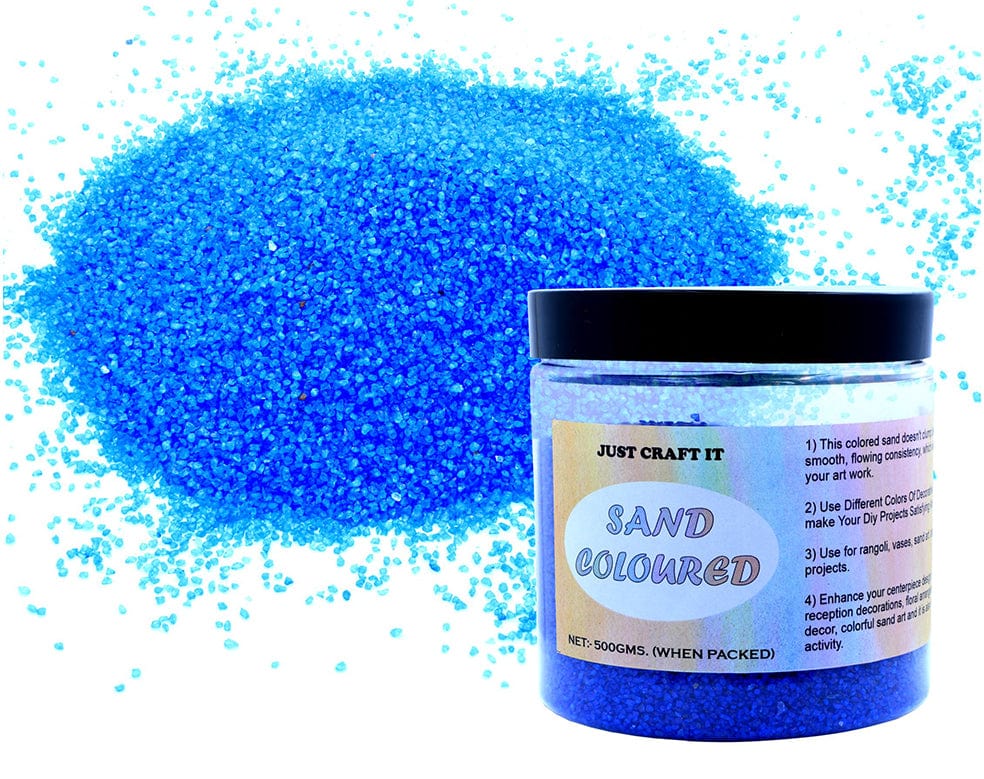 Blue Coloured Sand (500GMS)