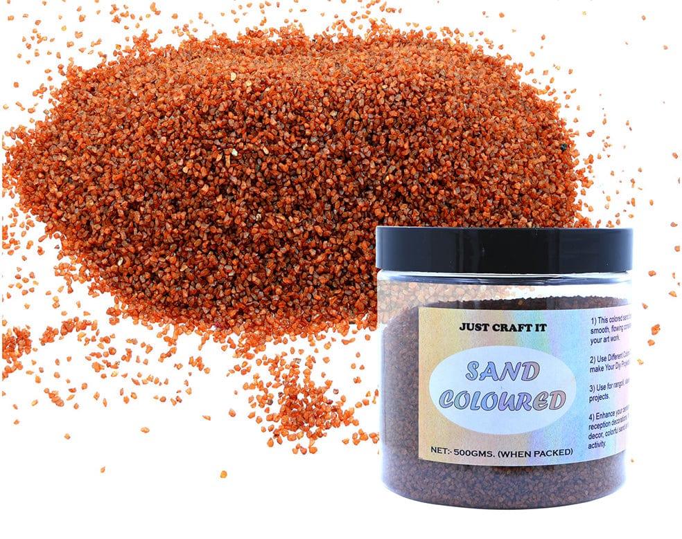 Brown Coloured Sand (500GMS)