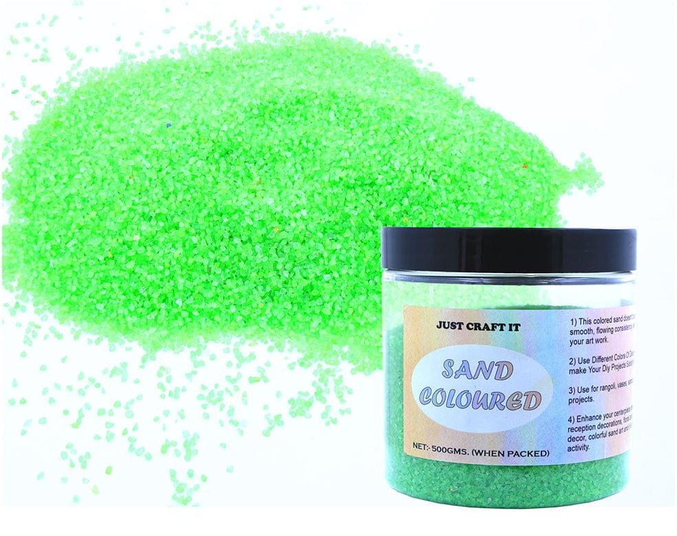 Green Coloured Sand (500GMS)