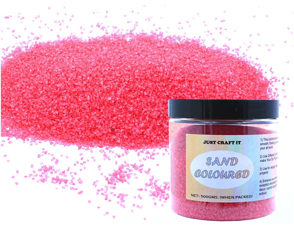 Light Pink Coloured Sand (500GMS)