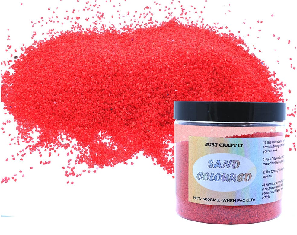 Red Coloured Sand (500GMS)
