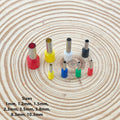 8Pcs Polymer Clay Hole Punch Cutter Set