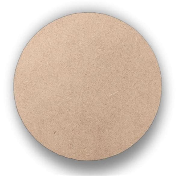 Round Mdf  Plain (4MM THICKNESS)